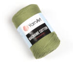 YARNART macrame cotton fonal 2mm 787 oliva zöld