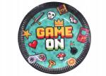 Wiky Papír partitányérok Game 23 cm 6 db