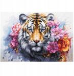 Coricamo Keresztszemes hímzés Hímző szett- Luca-s- Ragadozó vad élete- Tigris (LS BU5033)