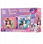 Toys Inn Kreatív szett Flower Fairy Napló Dekoráció Kristályok Ajándék 7+ (5901583299339)