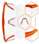 Polax Védőszemüveg polikarbonát átlátszó állítható fülpárnák Polax (53-015)