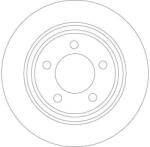 TRW DF4420 féktárcsa (1db)