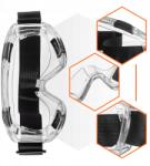 Polax Védőszemüveg átlátszó, szellőző polikarbonát Polax (53-051)