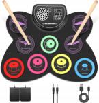  Elektronikus Dob Gyerekeknek 9 Pad Bluetooth Hangszóró 3 Éves Kortól (135416546516)