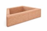 Elpreco Jardiniera beton Poliflor Crem 74x32x23 cm pentru amenajari exterioare (ELP-C10544410008)