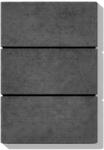 Elpreco Element gard beton Antracit Preblock 40x20x16 cm pentru imprejmuiri (ELP-C10333300003)