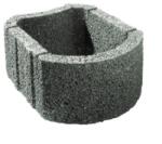 Elpreco Jardiniera beton Drop Flor 40x30x20 cm, gri, pentru flori si amenajari gradina (ELP-C10543310015)