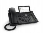 Snom asztali irodai telefon D385N VoIP Fekete 12 soros Tft (D385N)