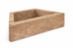 Elpreco Jardiniera beton Poliflor Latte 74x32x23 cm pentru amenajari exterioare (ELP-C10544410016)