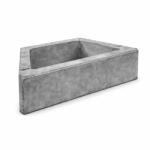 Elpreco Jardiniera beton Poliflor Grafit 74x32x23 cm pentru amenajari exterioare (ELP-C10544410013)