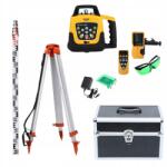  Lézeres Szintező Zöld Vevor NL300G Automata 360 Fokos Építőipari (NL300G zestaw statyw, łata 5m)