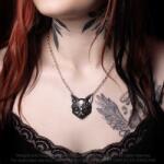 Alchemy Gothic Colier ALCHEMY GOTHIC - Mystic Moon Cat - P988