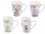 Decorer Set 4 cani portelan 8x10 cm, 340 ml (A72.06.12A)