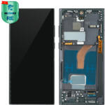 Mecanico Display Samsung S22 Ultra LCD cu rama, Black