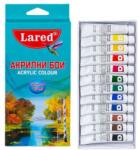 Lared Акрилни бои LARED - 12 цвята х 12 ml
