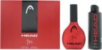 Head Eau De Toilette, Head, For Men, 100 ml + Fire, Deodorant Spray, For Men, 200 ml