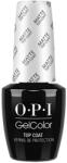 OPI Ojă semipermanentă, Opi, Gel Color, Strat superior, GC 031, Mat, 15 ml