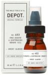 Depot Ulei pre-ras, Depot, 400 Shave Specifics No. 403, Migdală dulce, Înmuiere, 30 ml