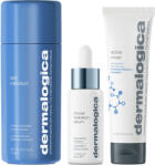 Dermalogica Smooth + Hydrate Set Dermalogica: Daily Milkfoliant, Exfoliating, Exfoliating Powder, 74 g + Active Moist, Prebiotics, Hydrating, Cream, For Face, 50 ml + Circular Hydration, Hyaluronic Acid, Serum, F