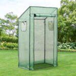 [en. casa] Sera pentru rosii Marzano 100x60x174 cm, verde, cu 2 ferestre (77016006)