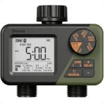 Diivoo Programator automat pentru irigare Diivoo DI-WT21M-EUGN, 2 zone, IPX5, functie Rain Delay (DI-WT21M-EUGN)