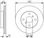 Bosch 0 986 479 S46 Disc frana