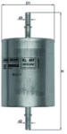 KNECHT KL 409 filtru combustibil