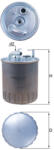 KNECHT KL 100/1 filtru combustibil