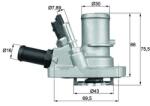 MAHLE TI 144 88 termostat lichid racire