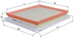 KNECHT LX 1926 Filtru aer