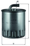 KNECHT KL 179 filtru combustibil