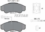 TEXTAR 2391901 Q+ set placute frana disc