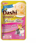 Inaba Foods Dashi Delights Delicate Flakes nedves macskaeledel - csirke lazaccal 4 x 40 g