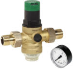 Honeywell nyomásszabályozó + nyomásmérő, tehermentesített szelep 1/2" km 1, 5. . 6 bar (HO-D06F-1/2AM) (D06F-1/2AM)