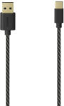 Hama 00201002 USB 2.0 1, 5 M USB A USB C Fekete, Ezüst USB kábel (201002-H)