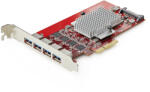 StarTech StarTech. com P10Q4A-USB-CARD csatlakozókártya/illesztő Belső USB 3.2 Gen 2 (3.1 Gen 2) (P10Q4A-USB-CARD)