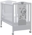 Bambino Casa Бебешко креватче Bambino casa - Fiori, grigio (2045) - ozone