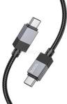 hoco. U110 adatkábel Type-C - Type-C, 100cm, FEKETE (HOCO_U110_BLACK) (HOCO_U110_BLACK)