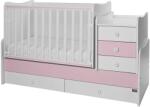 Lorelli Легло Lorelli - Maxi Plus, 3Box, 70 х 160 cm, бяло/orchid pink (10150580038P) - ozone