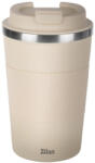 Zilan ZLN9877 pohár termosz, 380 ml űrtartalom, rozsdamentes acél belső, dupla falú, krémszínű (ZLN9877)