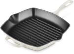 Le Creuset Tigaie Grill Le Creuset Signature Collection 26CM Fonta Emailata Meringue (20183267160422)
