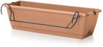 Prosperplast Respana Easycare W 60-as balkonláda akasztóval terrakotta 59, 3x19x14cm (ISE600SW-R624)