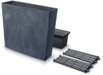 Prosperplast Urbi Case Beton Effect T virágláda antracit 77x23, 5x68, 7cm (DUC800TE-S433)
