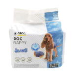 Croci Scutece pentru caini, Croci Dog Nappy, model jeans, XL, 40-62 cm (C6028227)