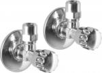CORNAT sarokszelep készlet 1/2", króm, 2 darab