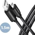AXAGON HQ Micro USB USB-A cable 1.5 m (BUMM-AM15AB)