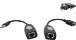 VCOM Удължител VCom USB over LAN - USB AM / AF (CU824)