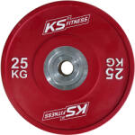  Teljesen gumiból készült tárcsa acél középponttal 25 kg - átmérő 50 mm