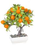 Iris E5697 decor mandarin cu flori artificiale într-un vas 18x24cm (E5697)