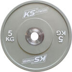  Teljesen gumis tárcsa acél középponttal 5 kg - átmérő 50 mm